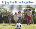 Amazgolf 15 X 20ft Soccer Backstop Net For Goal  High 15 X 20ft  Black