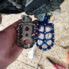 Blue Footrest Foot Pegs For Yamaha Yz85 Yz125 Yz250 Yz450f Wr250f 450f Tenere700