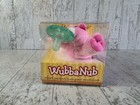 Wubbanub Pacifier Pink Kitty Cat Plush Animal Baby Soothie New Rare Bunky