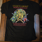 Iron Maiden Concert Tour Shirt Brazil Legacy Of The Beast 2022