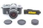  n Mint  Nikon F Eye Level 35mm Film Camera Nikkor-s c Auto 50mm F1 4 Lens Japan