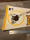 1969 Vintage Sd San Diego Padres California Pennant Mlb Baseball White