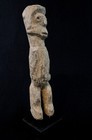 Tribal African Figure - Antique Lobi Statue On Base - 26 Cms