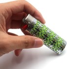 Metal Lighter Pouches Case Cover Holder Sleeve Hollow Floral Hollow-silver 