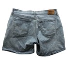 Levis Signature Womens Jean Shorts Size 12 Mid-rise Blue Denim Casual Cuffed