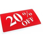 3 20  Off Plastic Message Display Signs