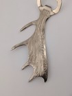 Vintage Moosehead Lager Beer Bottle Opener Metal Antler Shaped Breweriana