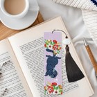 Diamond Painting Bookmarks Kit - 6 Pcs Black Cat Diamond Art Bookmark Set With 