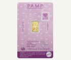 New Pamp Suisse Barbie Valentines Love 1g Gold Bar In Assay Card Mintage 7500