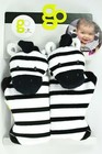 Go By Goldbug Car Seat Strap Cover Stroller Bouncer Zebra Pal Soft Plush Strap