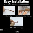 Lot Waterproof 12   15 Dc 12v Motor Led Strip Underbody Light For Car Motorcycl
