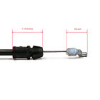  pack Of 4  Engine Control Cable For Troy-bilt 746-0553  7460553 Mower Engine