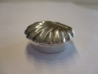 Sterling Silver Pill Box Shell Style Gorgeous Design Made With Solid 925 Silver