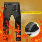 Men   s Winter Hiking Pants Waterproof Windproof Warm Fleece Outdoor Trousers