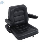Excavator Universal Fold Down Forklift Seat Armrest Tractor Skid Loader Seat