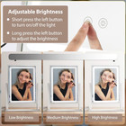 Vanity Mirror With Lights  Hollywood Makeup Mirror  Touch Control  3 Color Light