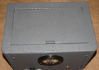 Antique Grey Wrinkle Radio Amp Power Sup  Steel Project Case   Weston Volt Meter