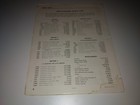 Vintage Philco 1949 Radio Model 50-520 Service Foldout Booklet 8 Pages
