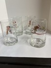 Vtg 1981 Arby   s Glass Johnny Hart Comic B c  Ice Age Collector   s Series Set Of 4