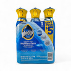 Pledge Everyday Clean Multisurface Spray Cleaner  Rainshower 9 7 Oz - 3 Count
