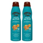 Hawaiian Tropic Everyday Active Sunscreen Twin Pack  Spf 30 Spray   Spf 50