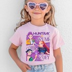 Cute Huntrix Youth T-shirt For Kid  Birthday Shirt For Girls  Kpop Demon Hunters