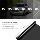 Car Windshield Tint Strip Vehicle Front Windscreen Sun Visor Strip For 30  Vlt