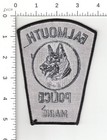 K-9 Falmouth  subdued Gray Black Version    Maine Police Collectible K9 Patch