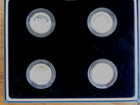 2003 Uk Silver One Pound Proof 4 Coin Set Pattern Bridges   1 Collection D11