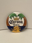 Vintage Rare Corona Extra Beer Palm Trees Promo Button Pin Pinback 2 5    Diameter