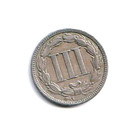 1881 3 Cent Nickel Fine Full Liberty