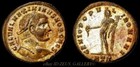 Maximinus Ii   Genius Of Rome Male Figure  Xf  Large Silvered Follis 28mm Coin