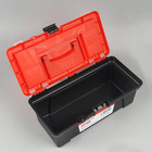 1pc 12 Inch Multifunctional Portable Tool Storage Box Organizer With Handle