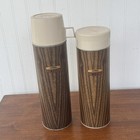 Vintage Thermos Picnic Set With 2 Thermos And Carrying Case
