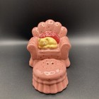 Cracker Barrel Pink Sofa Cat   Foot Stool Salt   Pepper Shakers Set Decor