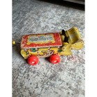 Vintage 1960 Fisher-price Happy Hippo Pull Toy     Made In Usa