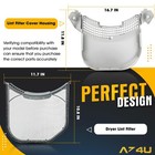 Mck49049101   Adq56656401 Dryer Lint Filter   Cover Screen Set Replacement Part