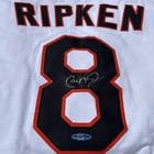 Cal Ripken Jr Signed Orioles Mitchell   Ness 1998 Wh Jersey Upper Deck Auth Coa