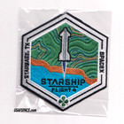 Authentic Spacex Starship Test Flight-4 Super Heavy Starbase  Tx Mission Patch