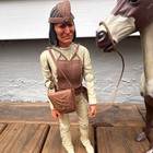 Johnny West Marx Chief Geronimo Storm Cloud Horse Set