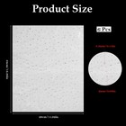 6 Sheets Iron On Rhinestone Hotfix Transfer Decals For T-shirt Jeans Diy