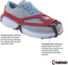 Kahtoola Nanospikes - Snow  Ice  Hiking running Crampons  Red Large