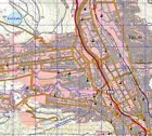 Topographic Map Of Tbilisi Georgia Sakartvelo 1 50 000