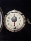 Vintage Russian soviet Submarine Wall Clock With Mount And Working Key