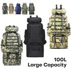 50l 80l 100l Outdoor Military Tactical Backpack Rucksack Camping Hiking Bag