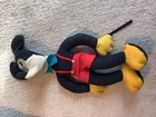 Vintage 1930s Mickey Mouse Doll  Felt  Hand Made  Folk Art  19    Tall