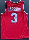 Pelle Larsson Signed Autographed Arizona Wildcats Jersey Psa dna Coa Heat