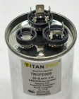 Titanpro Trcfd305 Hvac Round Dual Motor Run Capacitor 30 5 Mfd uf440 370 Volts