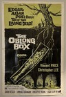 Original Vintage 1969 The Oblong Box Large 40x60 Horror Film Movie Poster U s a 