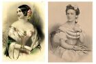 25  Pc Antique Ladies   Fashion Vintage Style Ephemera For Junk Journal Etc